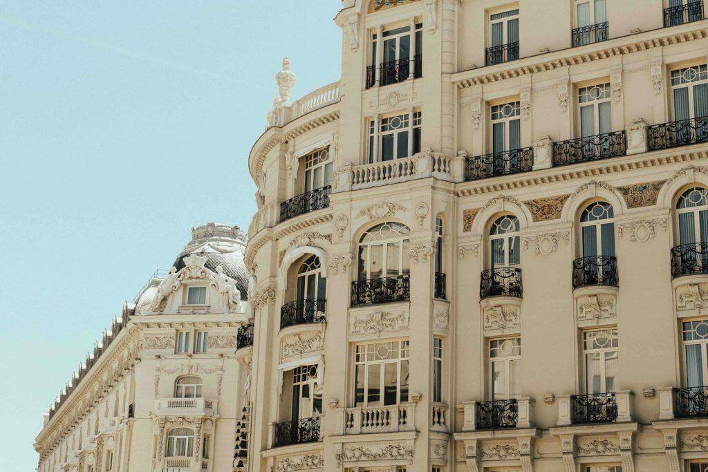 Madrid apartment building