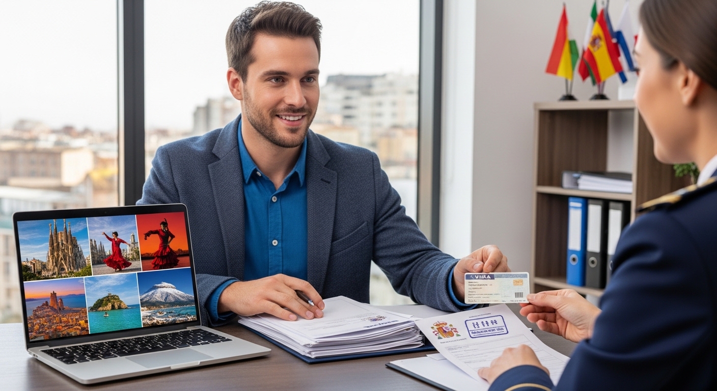 living in spain as an american